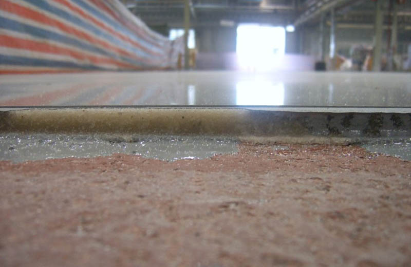 Solvent-free epoxy mortar floor