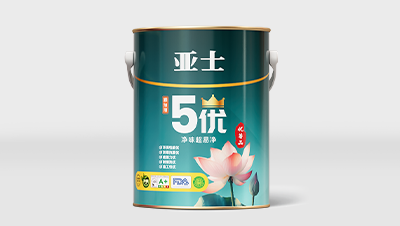 亚士雅加丽金装五优超易净净味内墙水漆 6.5KG